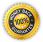 100% money back guarantee